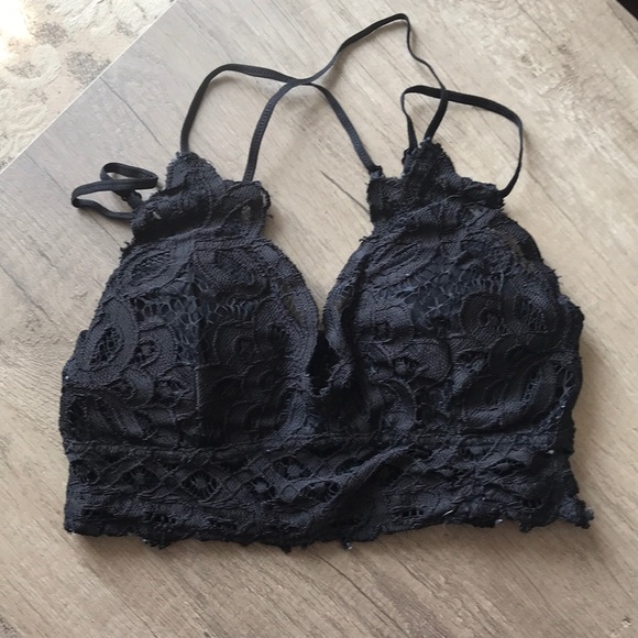 Black lace bralette - Picture 1 of 3